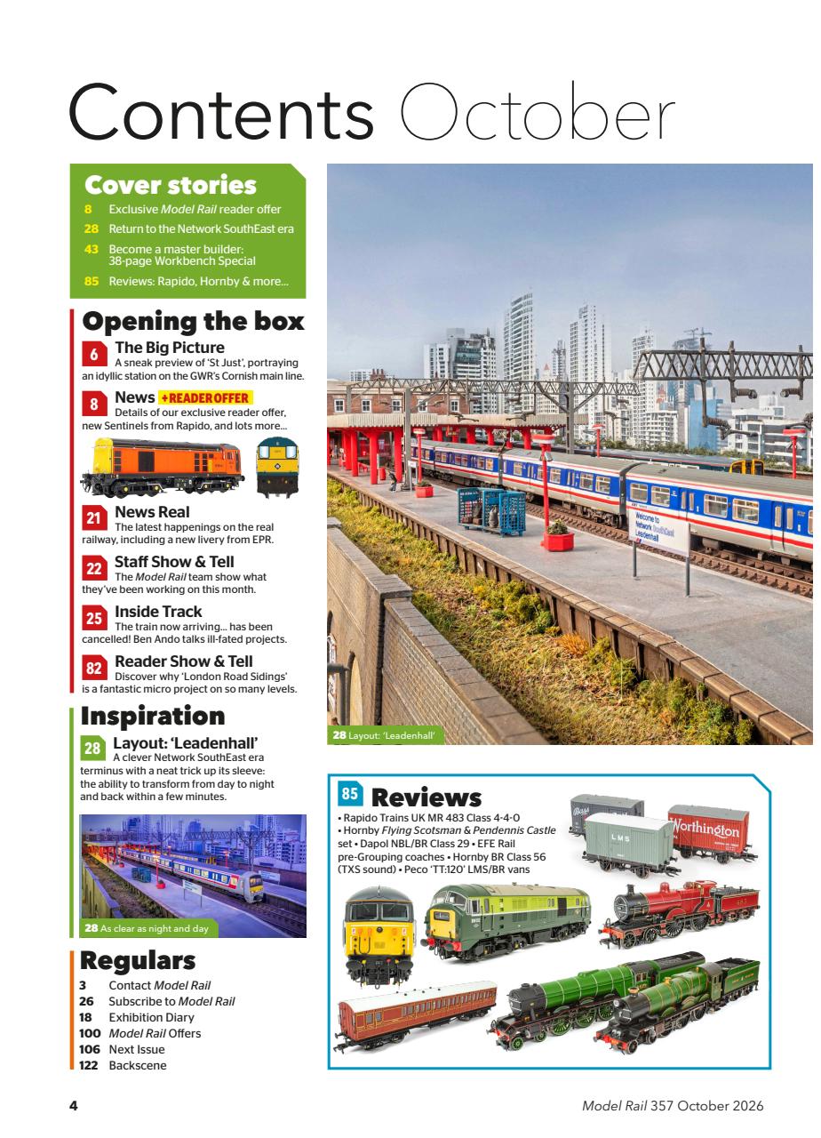 Model Rail Preview Pages