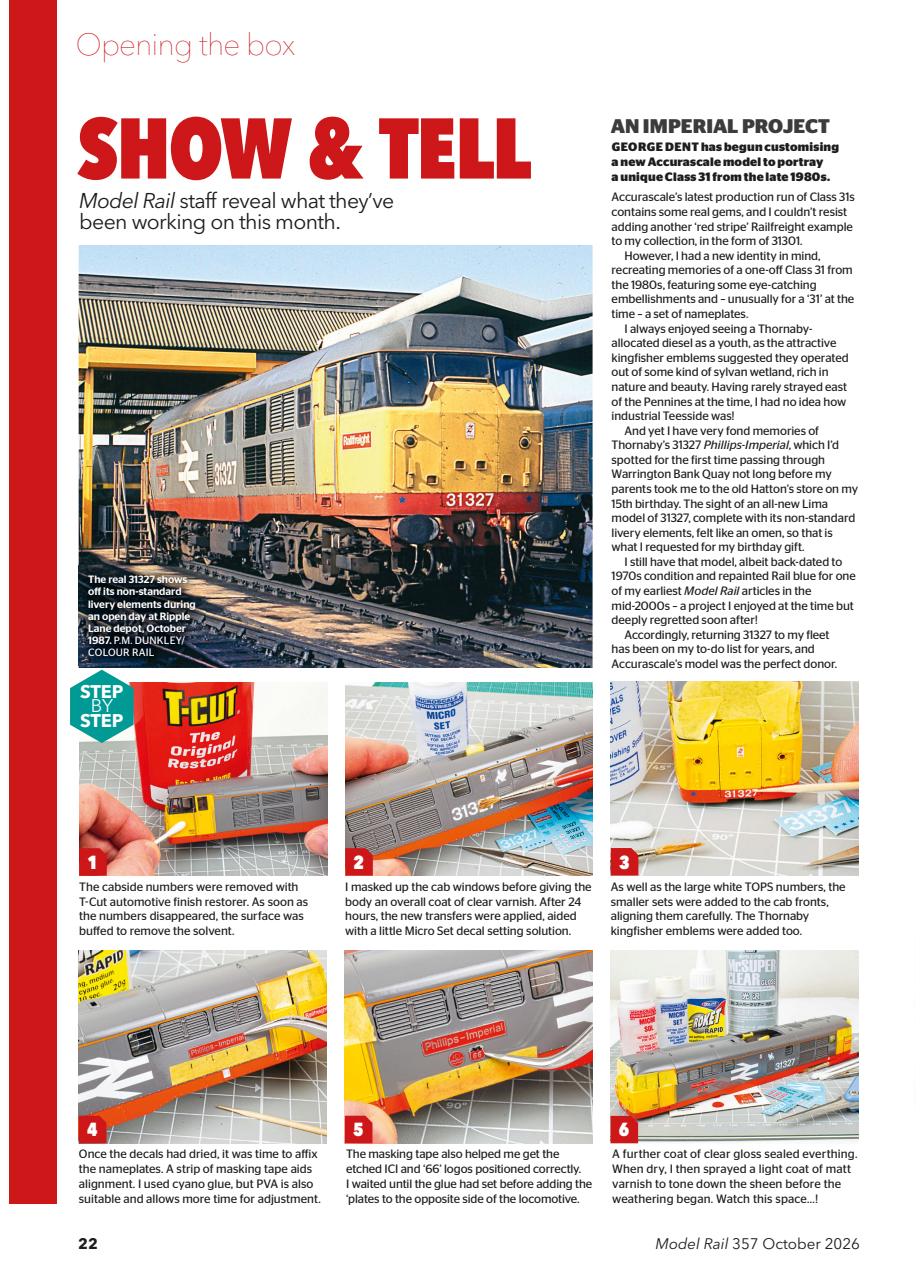 Model Rail Preview Pages