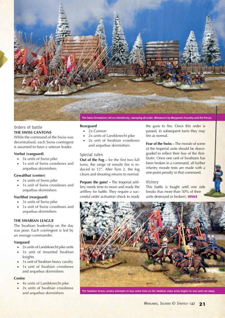 Wargames, Soldiers & Strategy Preview Pages