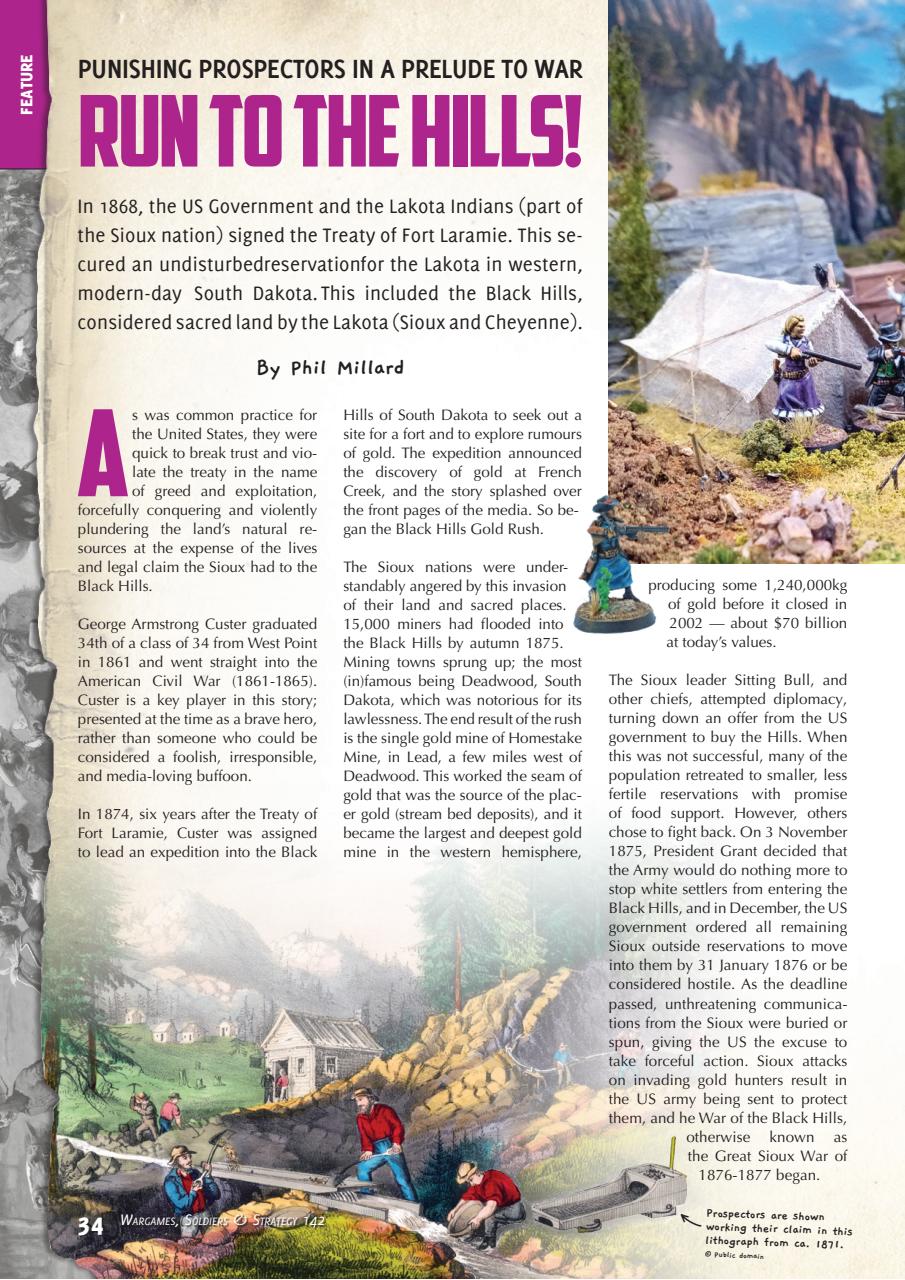 Wargames, Soldiers & Strategy Preview Pages