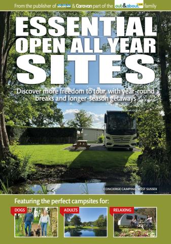 Camping issue Essential Open All Year Sites 2026