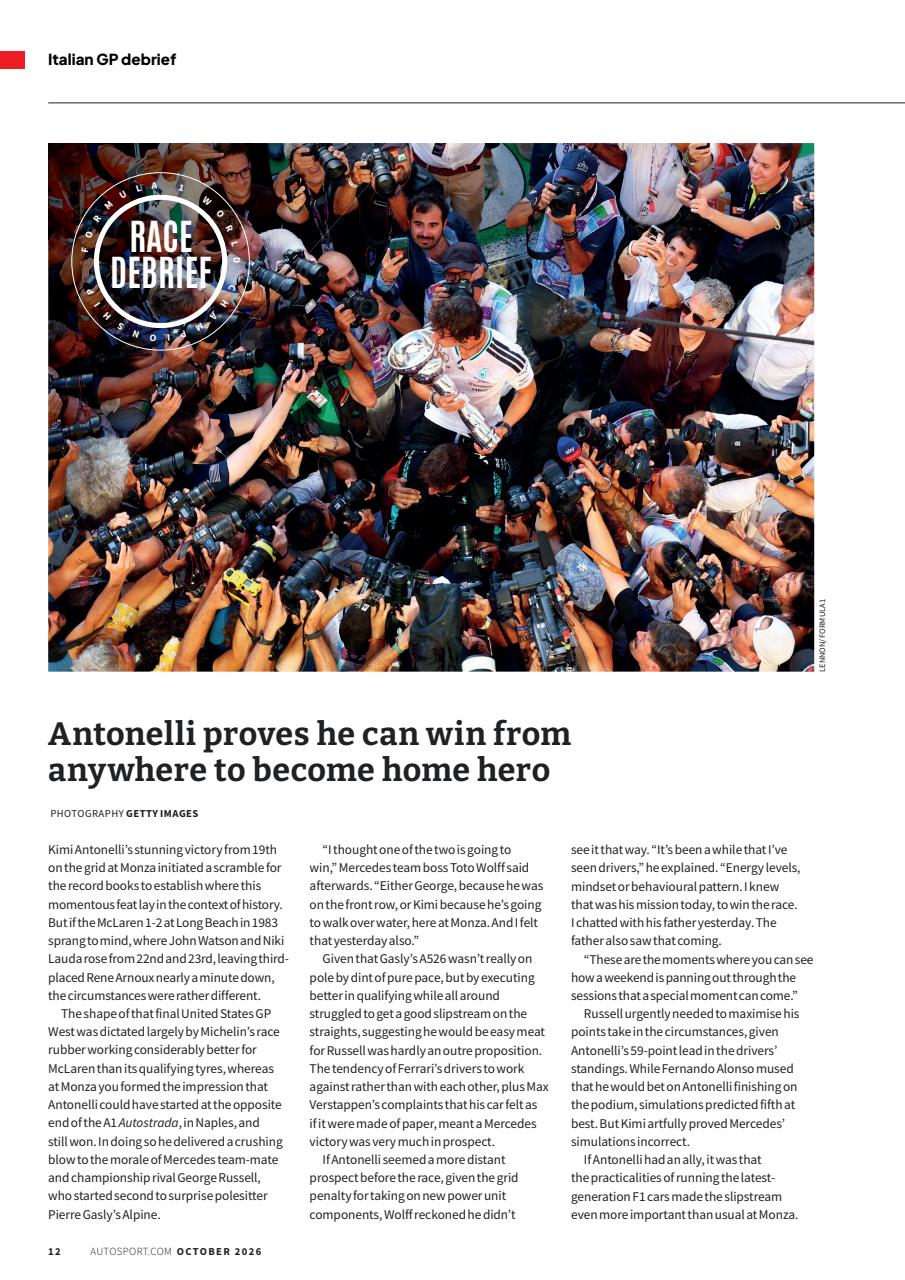 Autosport Preview Pages