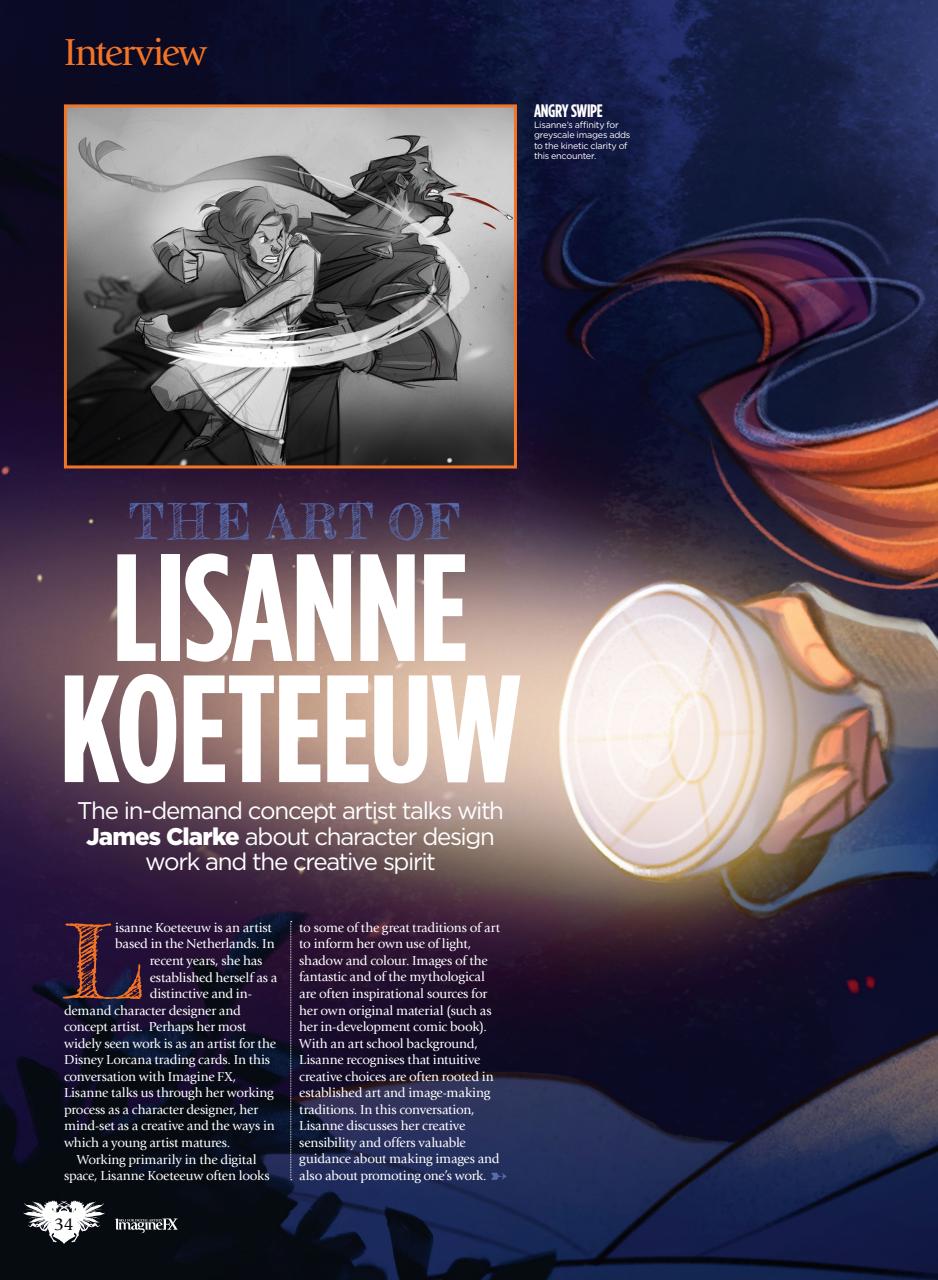 ImagineFX Preview Pages