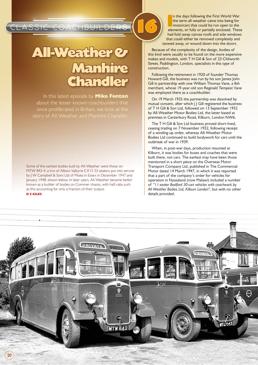 Classic Bus Preview Pages