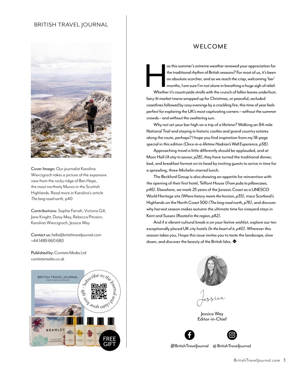 British Travel Journal Preview Pages