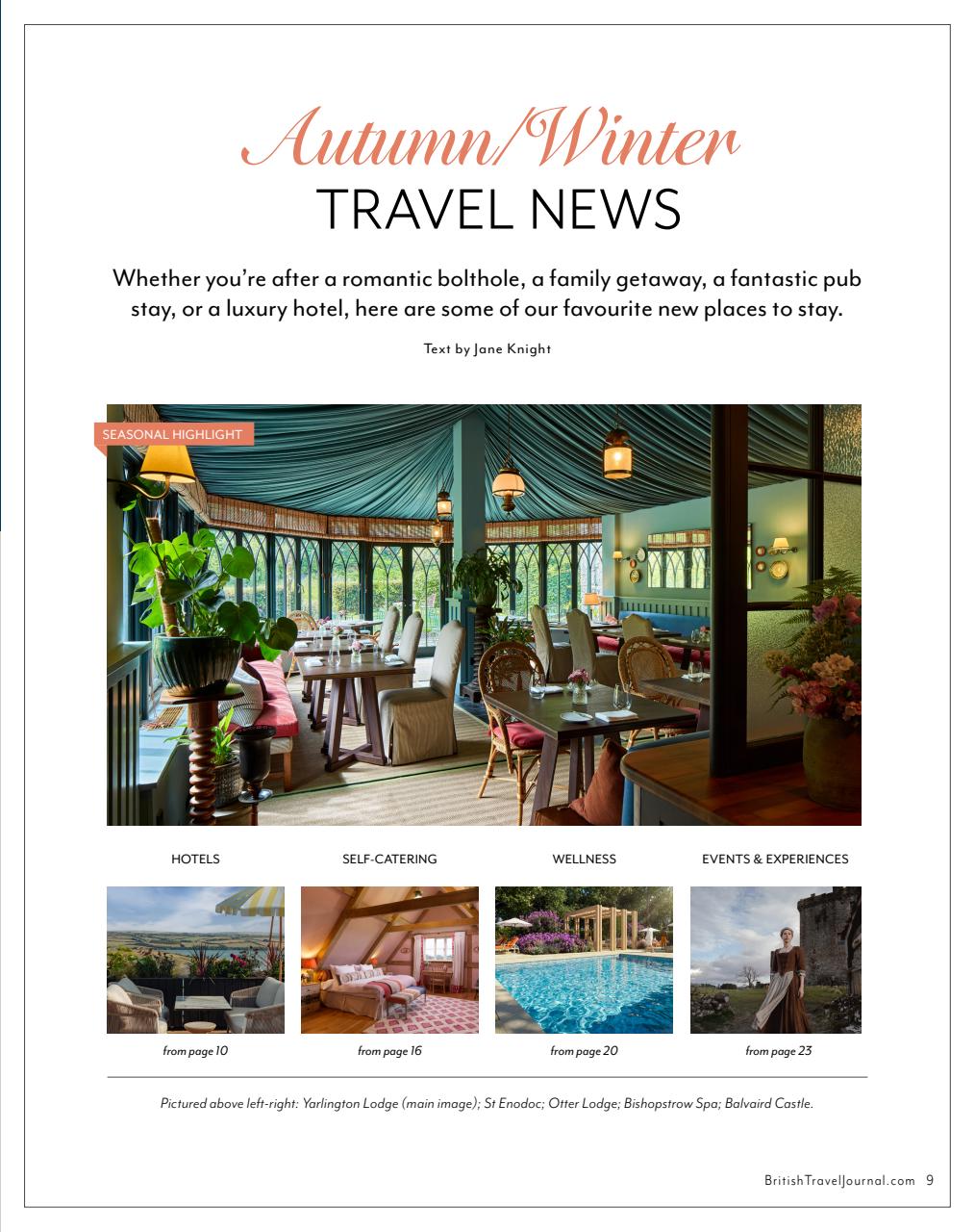 British Travel Journal Preview Pages