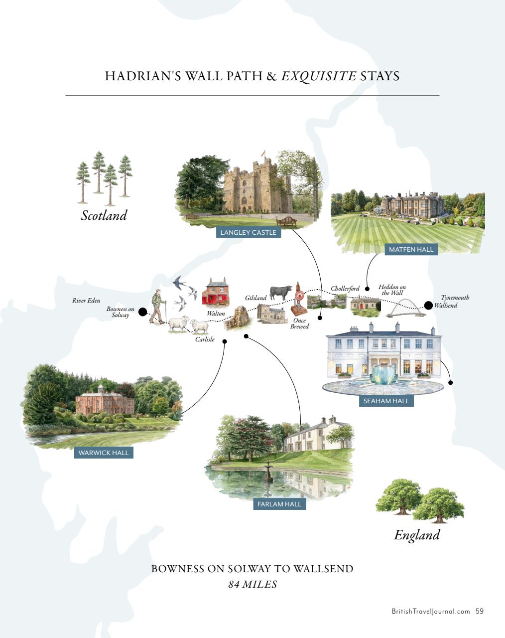 British Travel Journal Preview Pages