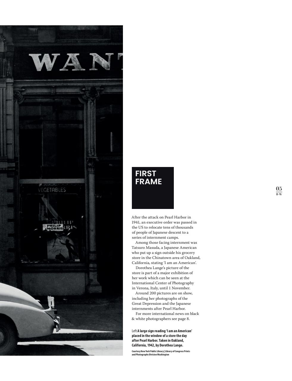 Black+White Photography Preview Pages