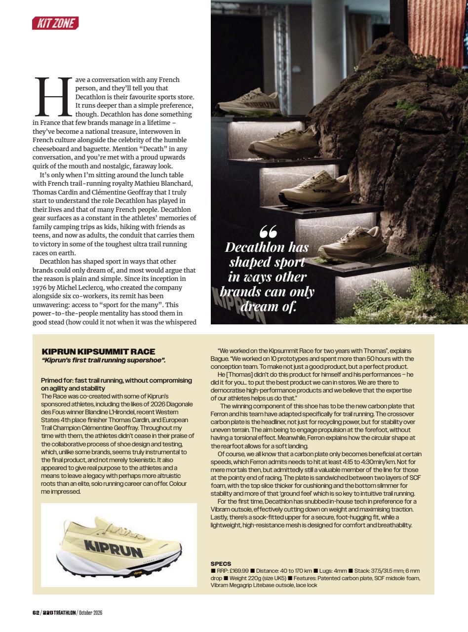 220 Triathlon Magazine Preview Pages