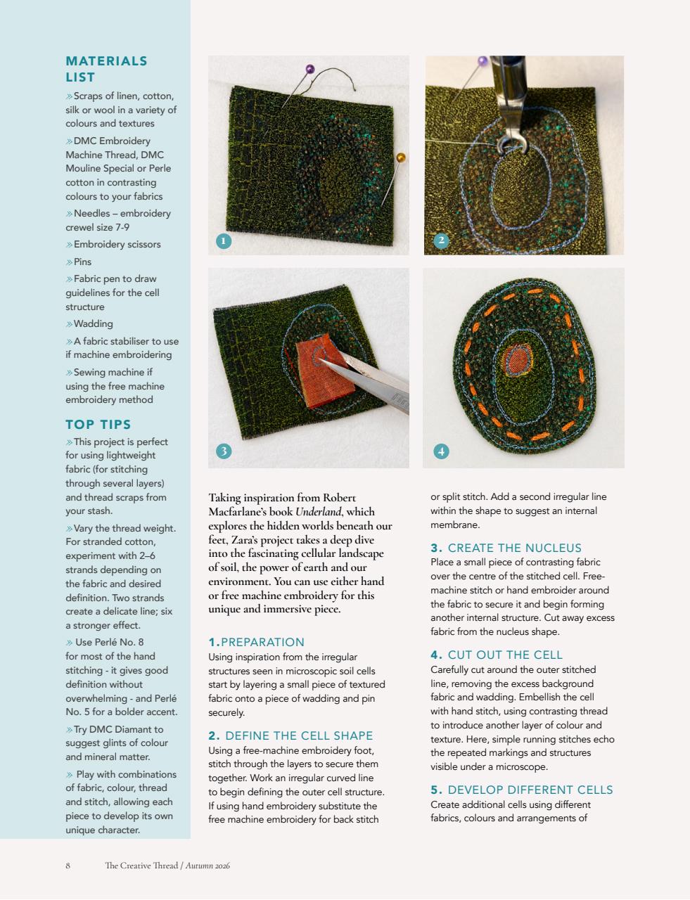 The Creative Thread Preview Pages