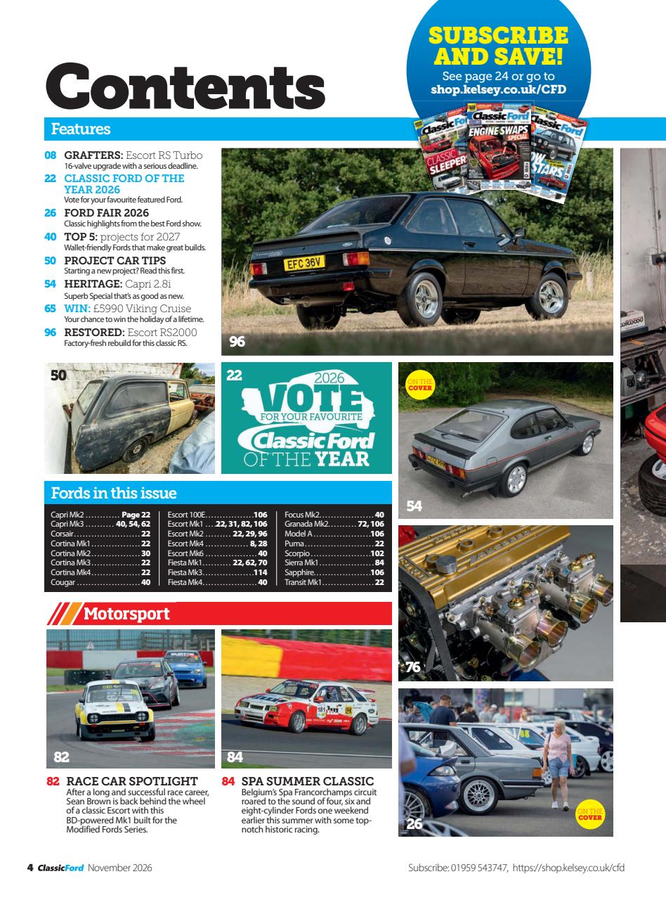 Classic Ford Preview Pages