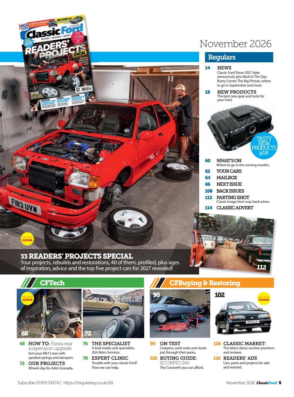 Classic Ford Preview Pages