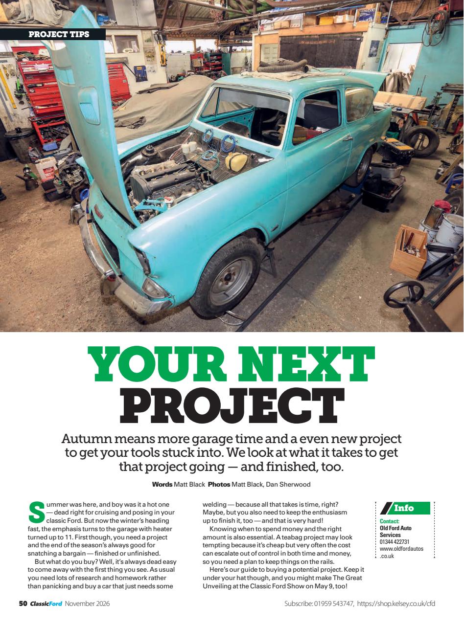 Classic Ford Preview Pages