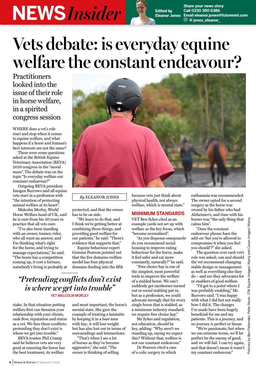 Horse & Hound Preview Pages