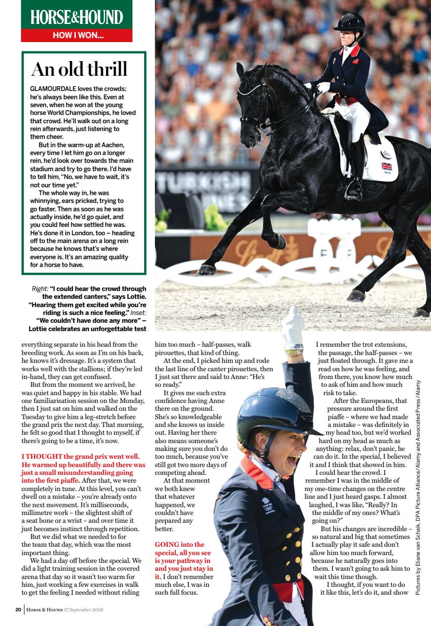 Horse & Hound Preview Pages