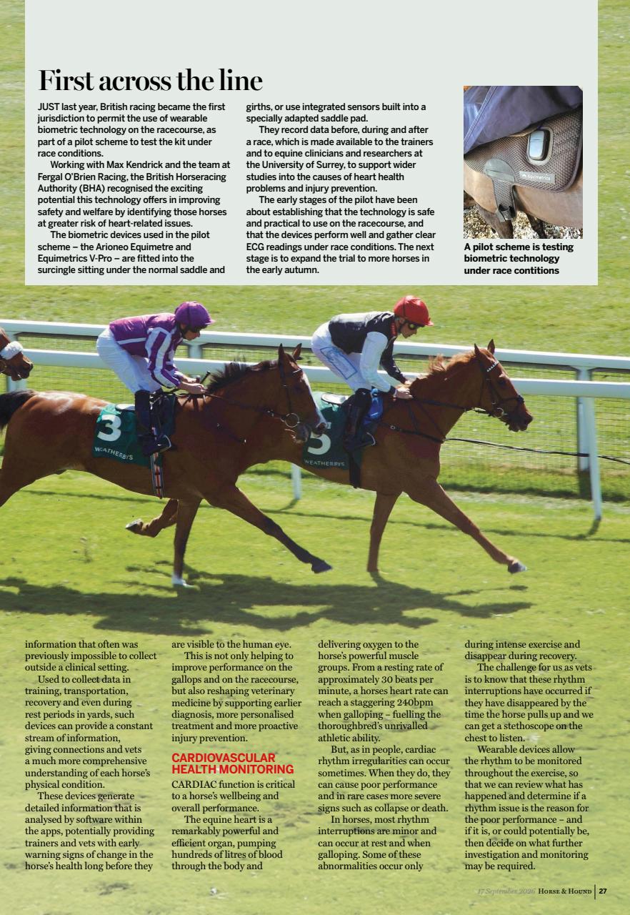 Horse & Hound Preview Pages