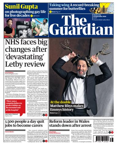 The Guardian Newspaper issue Wednesday, 16 September 2026