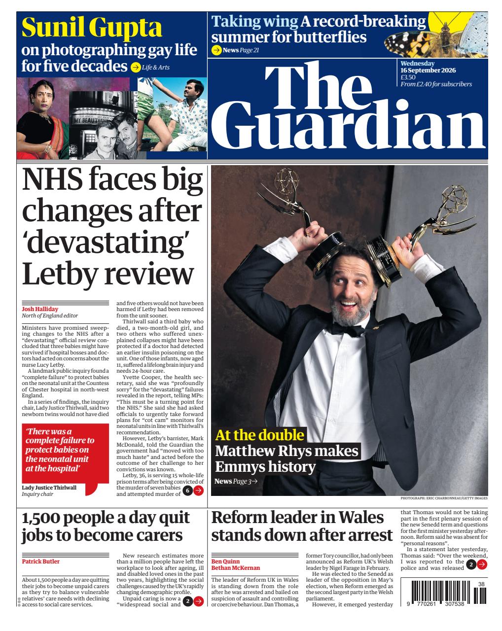 The Guardian Newspaper Preview Pages