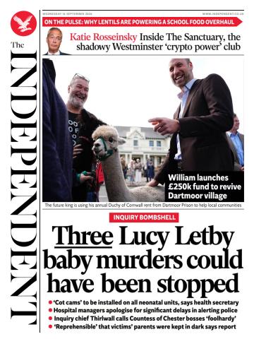 Wednesday, 16 September 2026 issue Wednesday, 16 September 2026