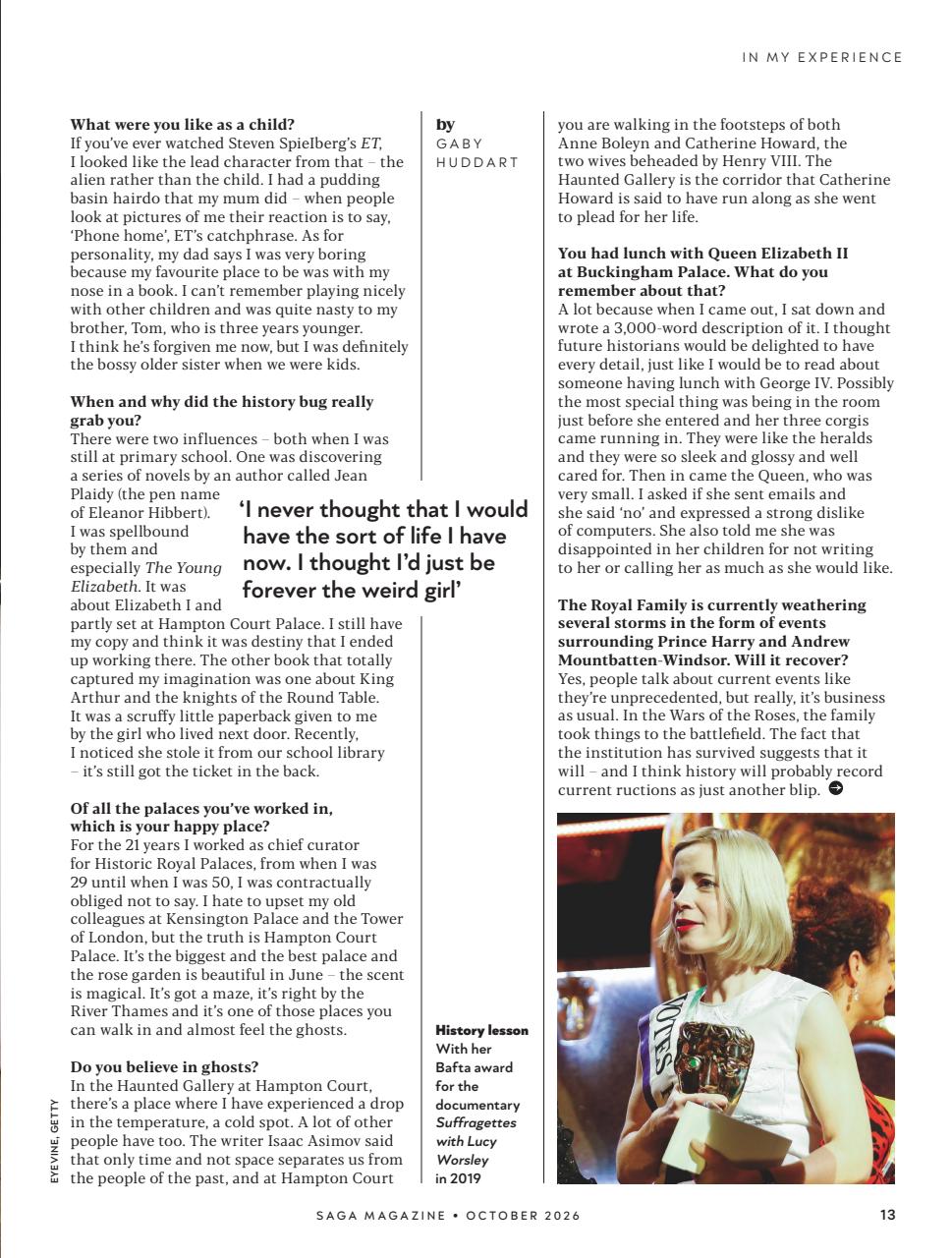 Saga Magazine Preview Pages