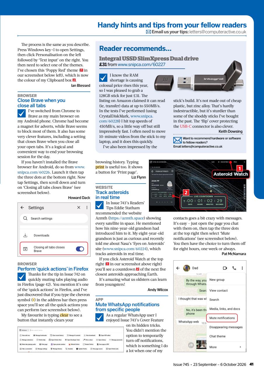 Computer Active Preview Pages