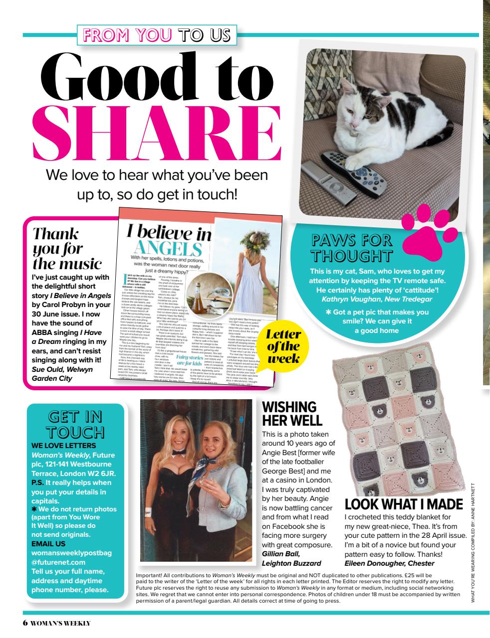 Woman's Weekly Preview Pages