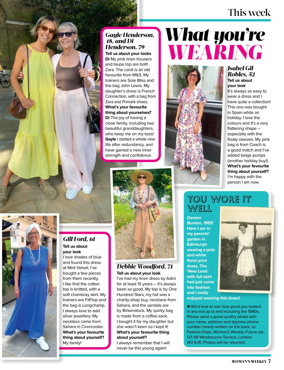 Woman's Weekly Preview Pages