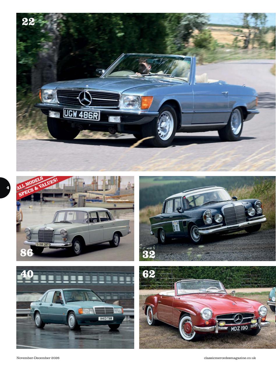 Classic Mercedes Preview Pages