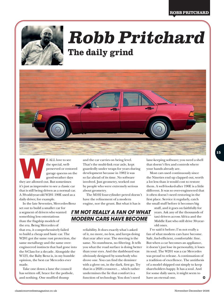 Classic Mercedes Preview Pages