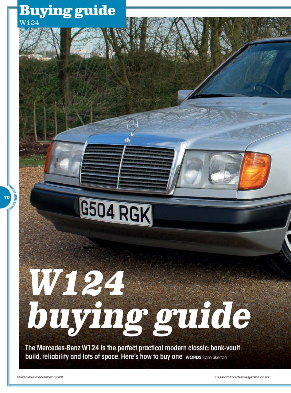 Classic Mercedes Preview Pages
