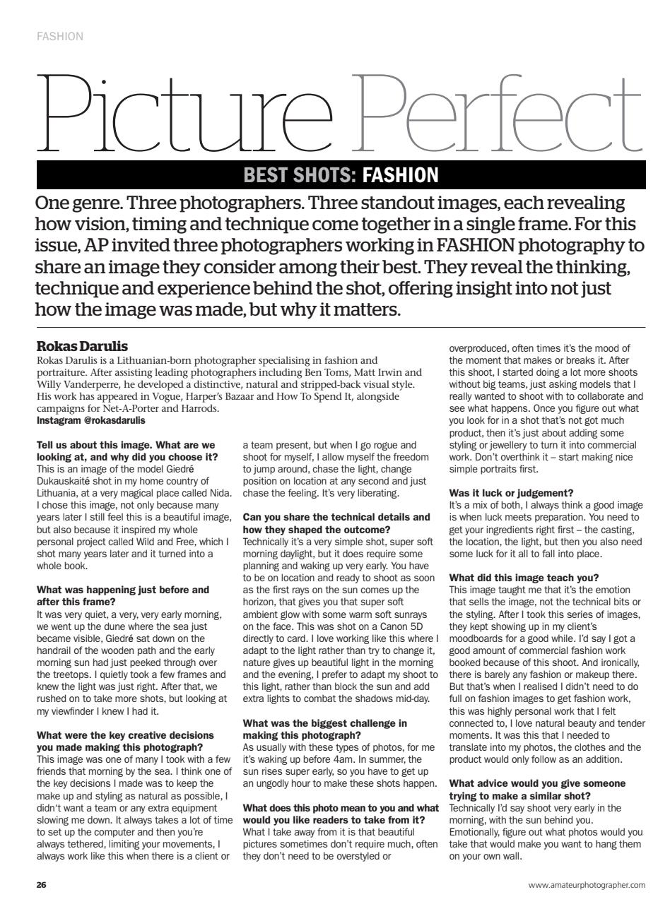 Amateur Photographer Preview Pages