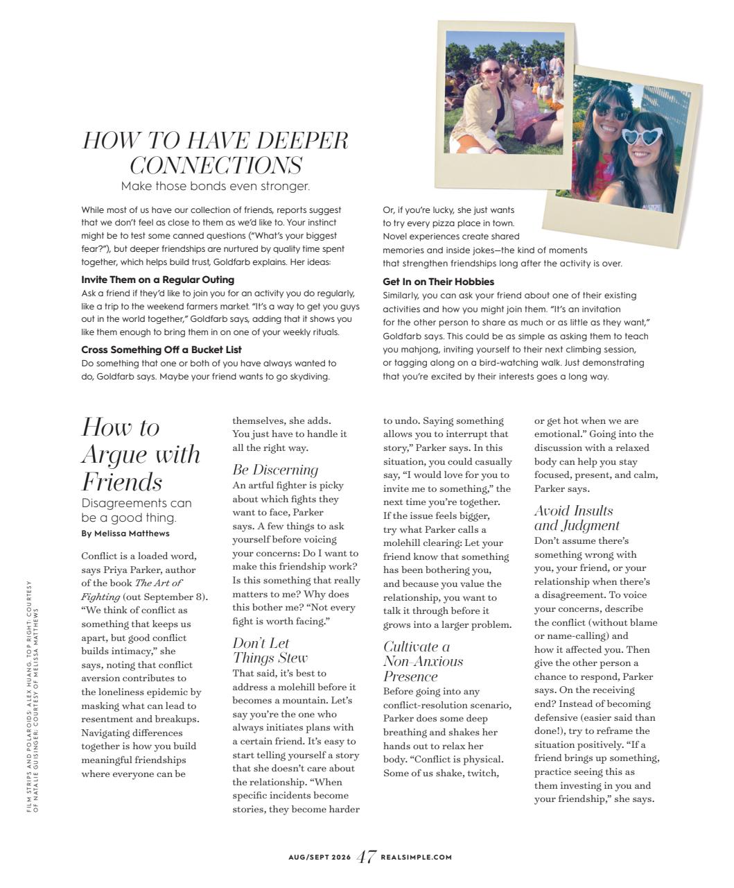 Real Simple Preview Pages