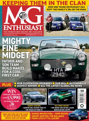 MG Enthusiast issue November 2026
