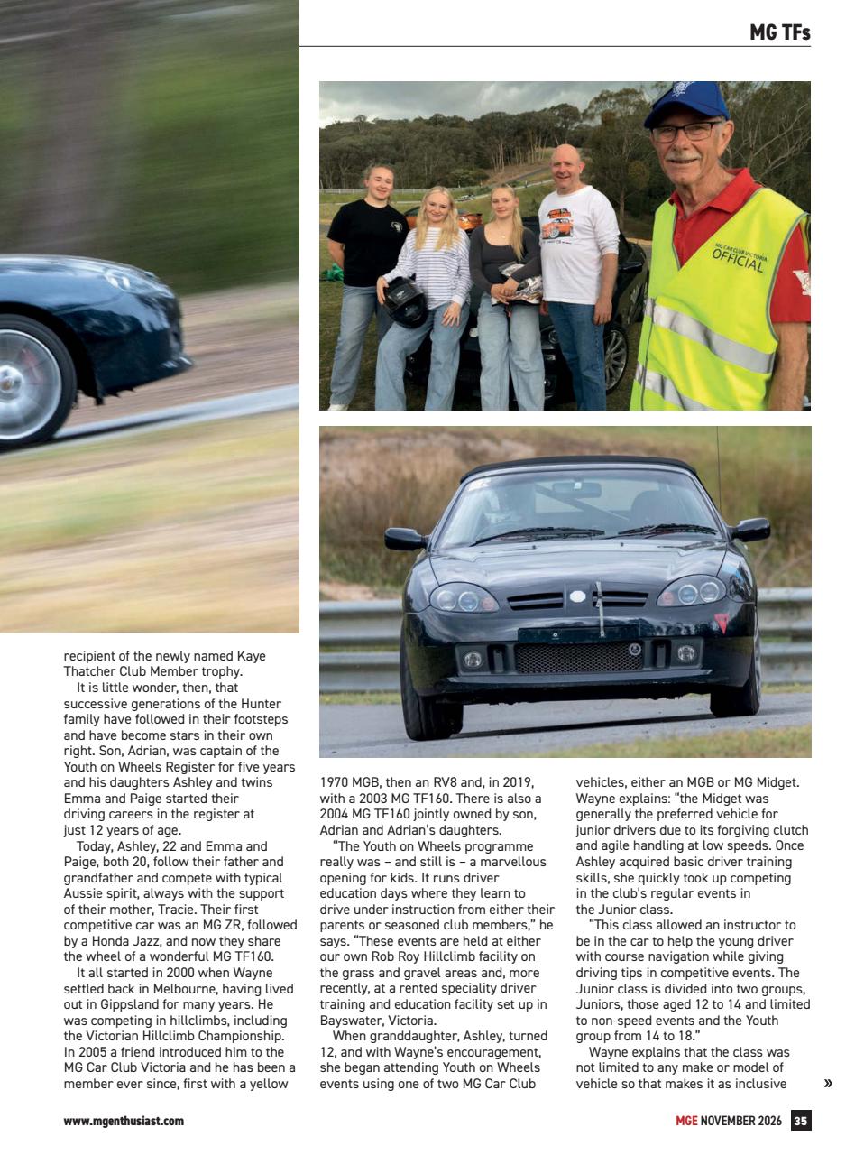 MG Enthusiast Preview Pages