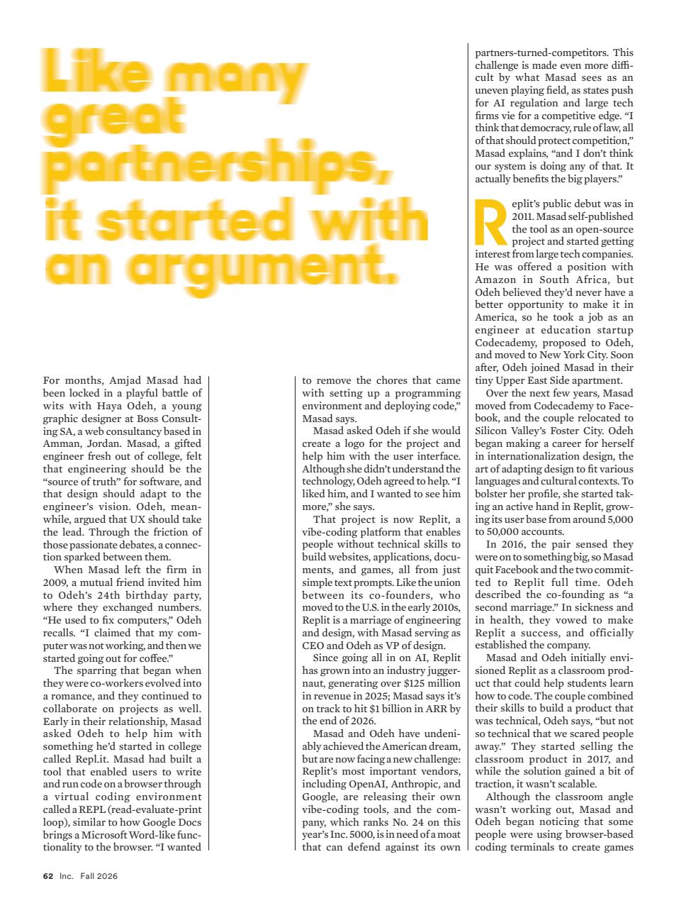 Inc. Preview Pages