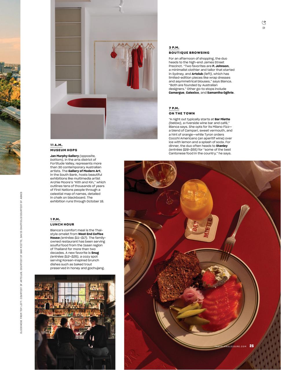 Travel + Leisure Preview Pages