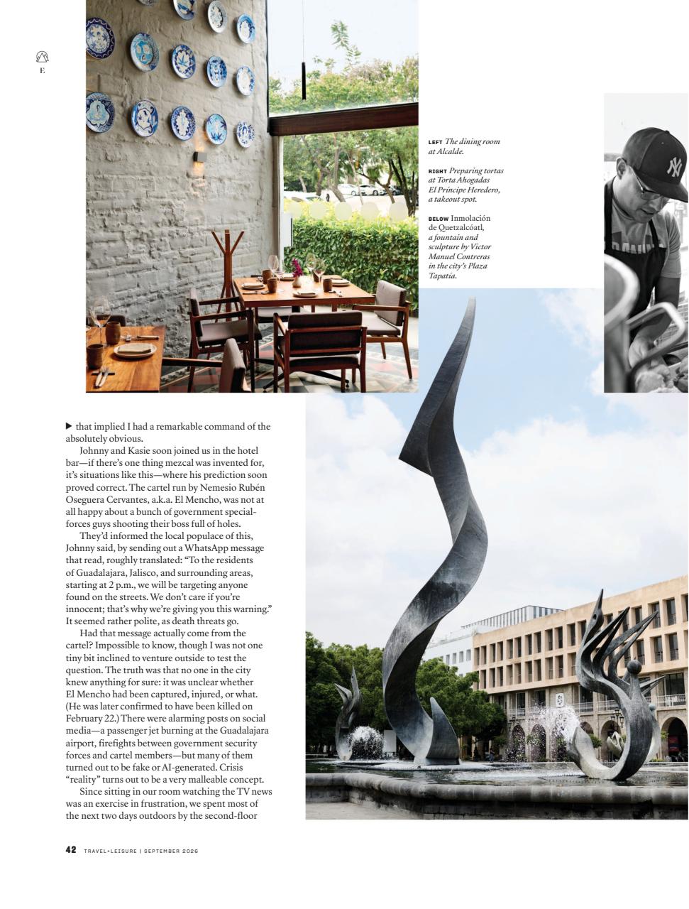 Travel + Leisure Preview Pages