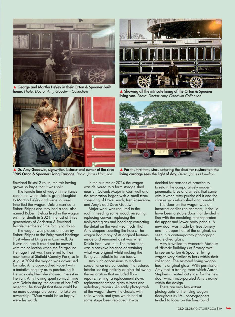 Old Glory Magazine Preview Pages