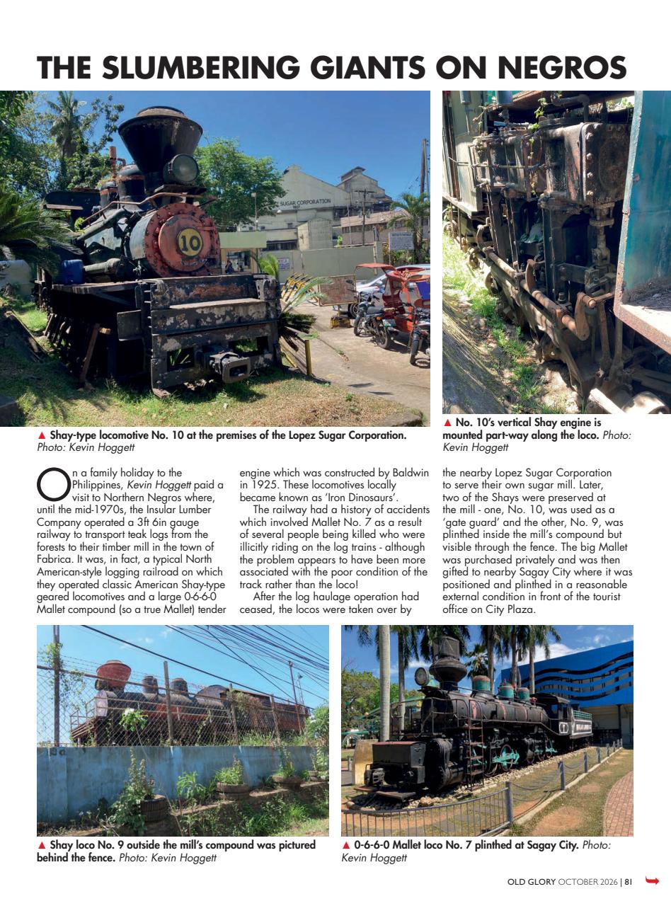 Old Glory Magazine Preview Pages