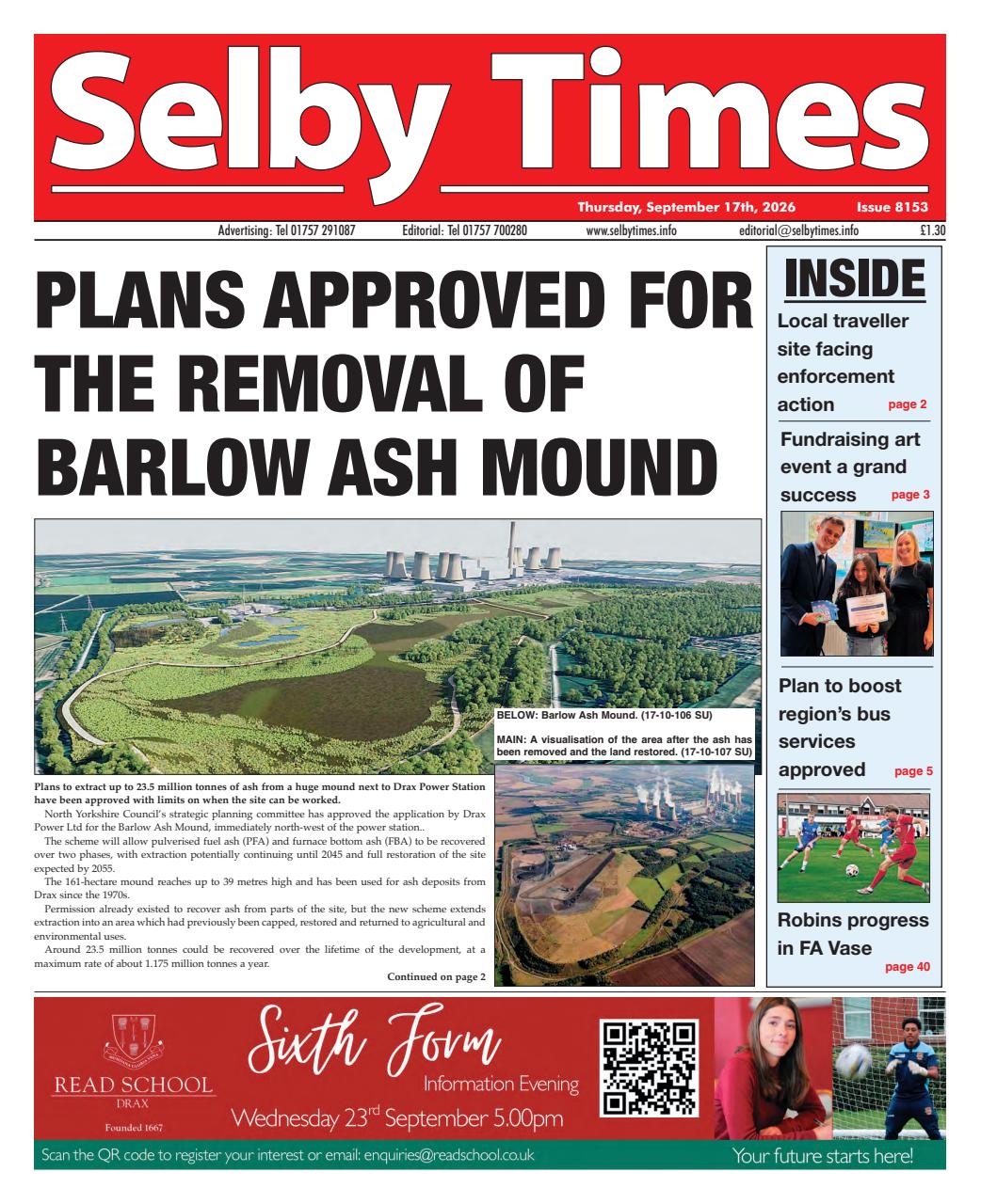 Selby Times Preview Pages