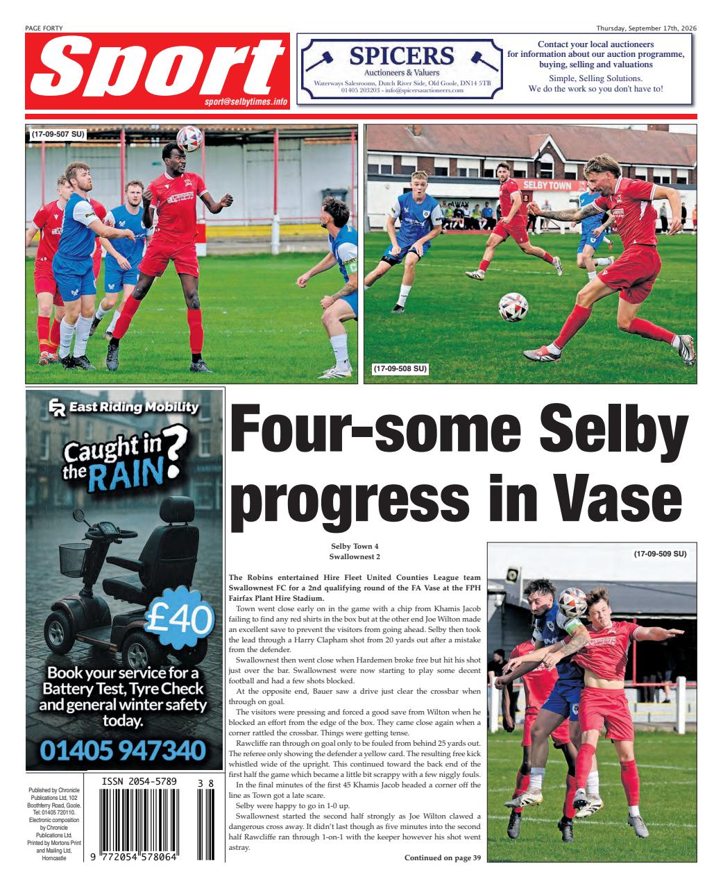 Selby Times Preview Pages