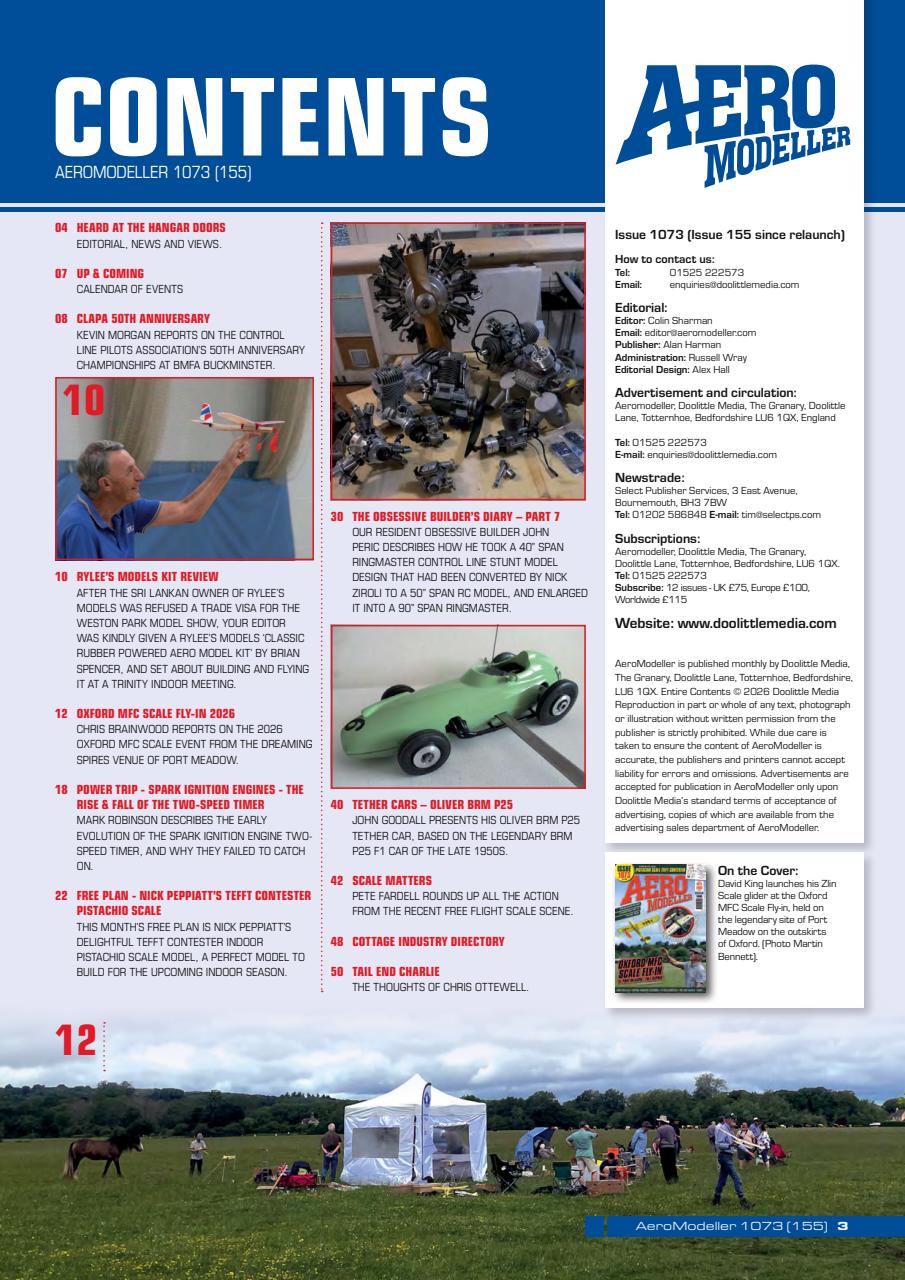 AeroModeller Preview Pages