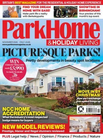 Park Home & Holiday Living issue November 2026