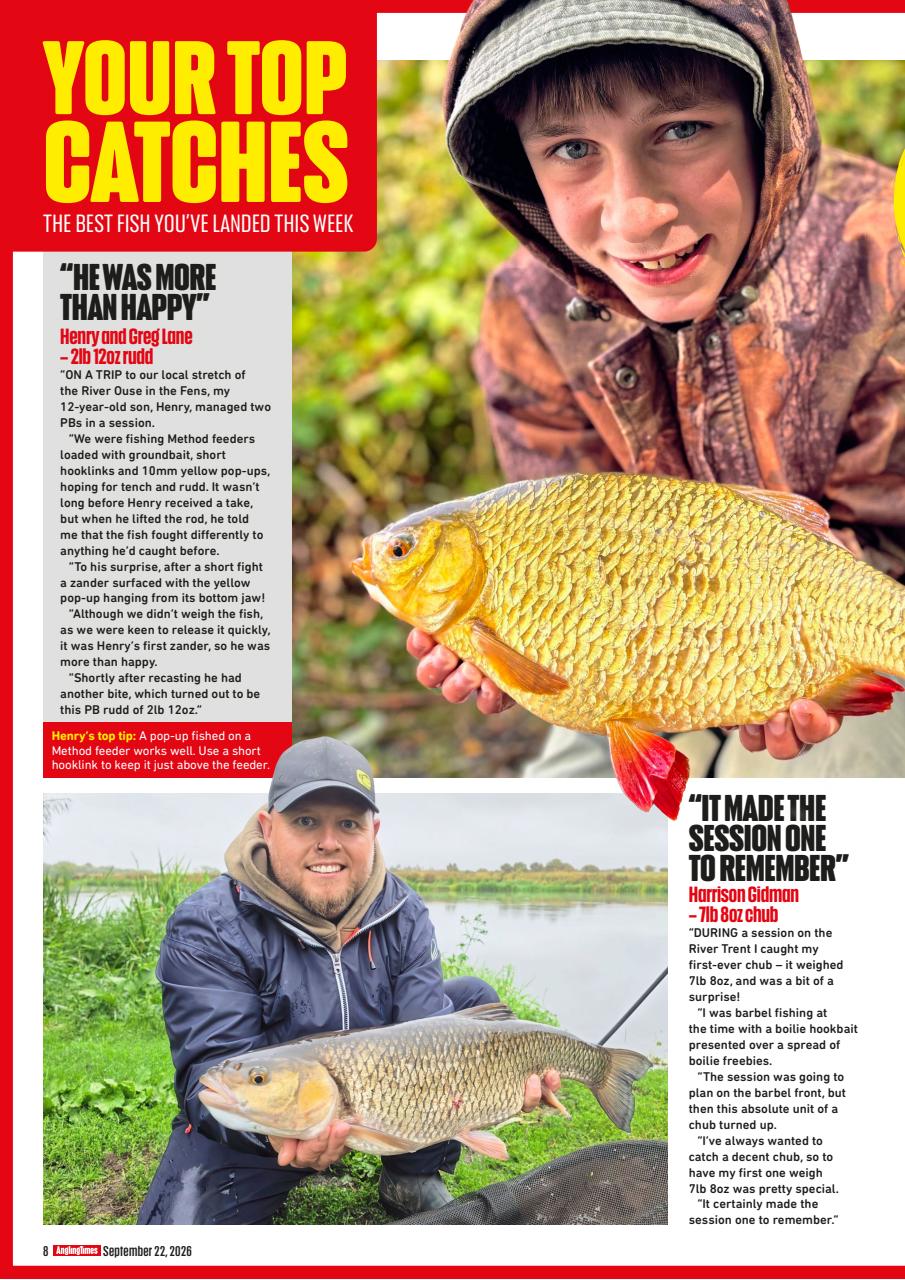 Angling Times Preview Pages