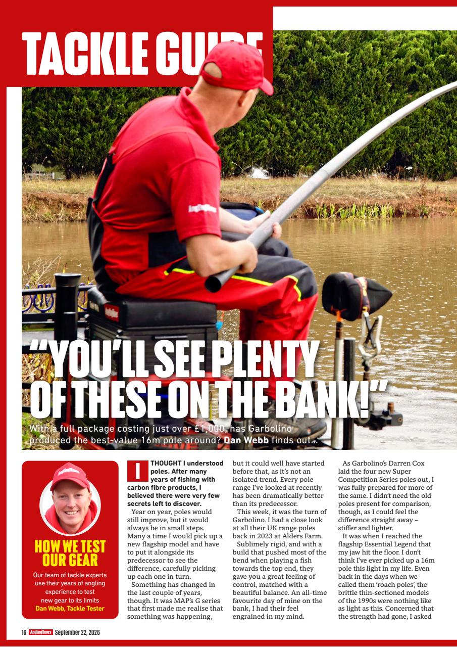 Angling Times Preview Pages