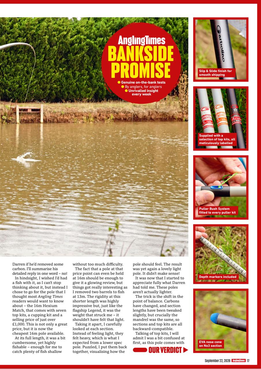 Angling Times Preview Pages