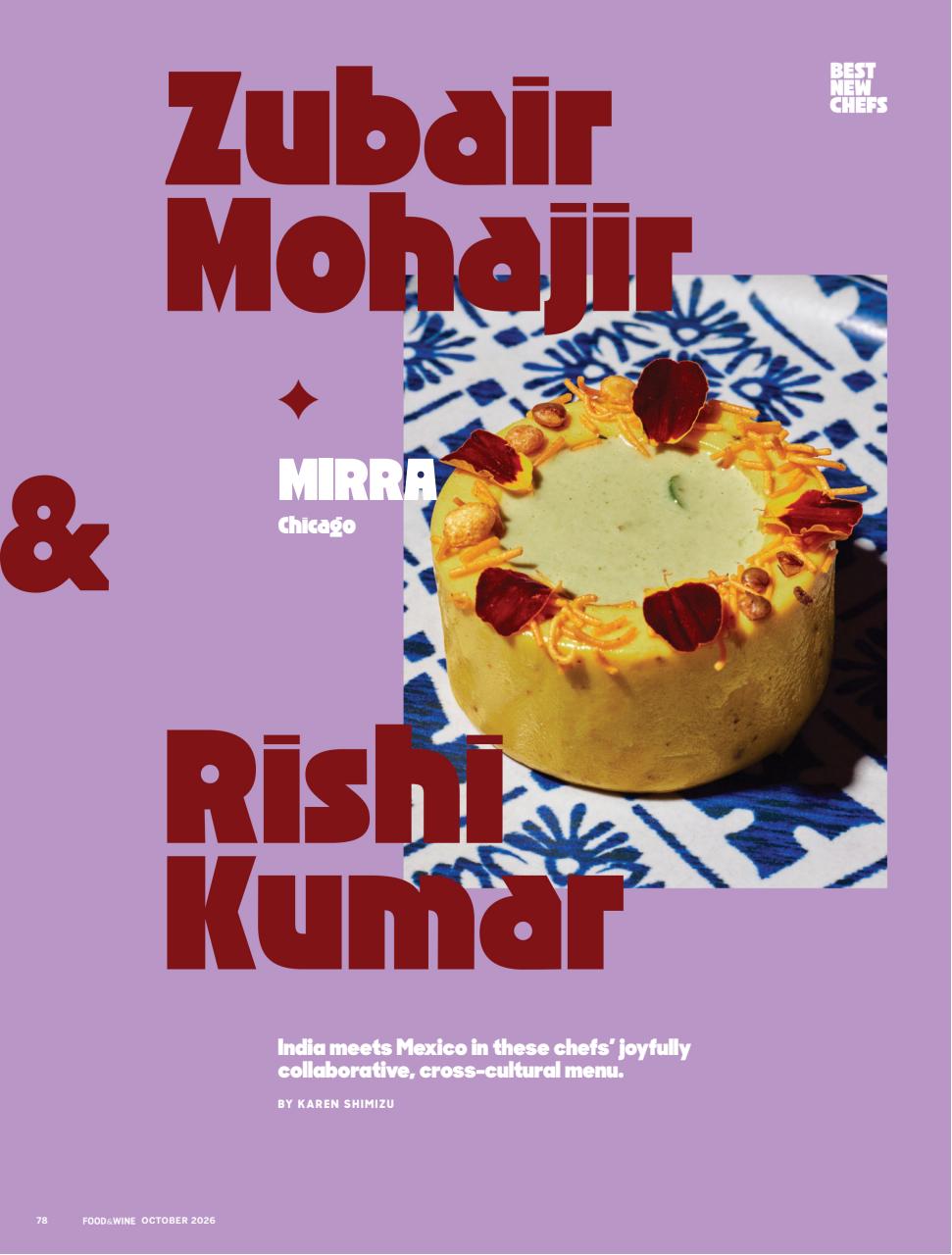 Food & Wine Preview Pages