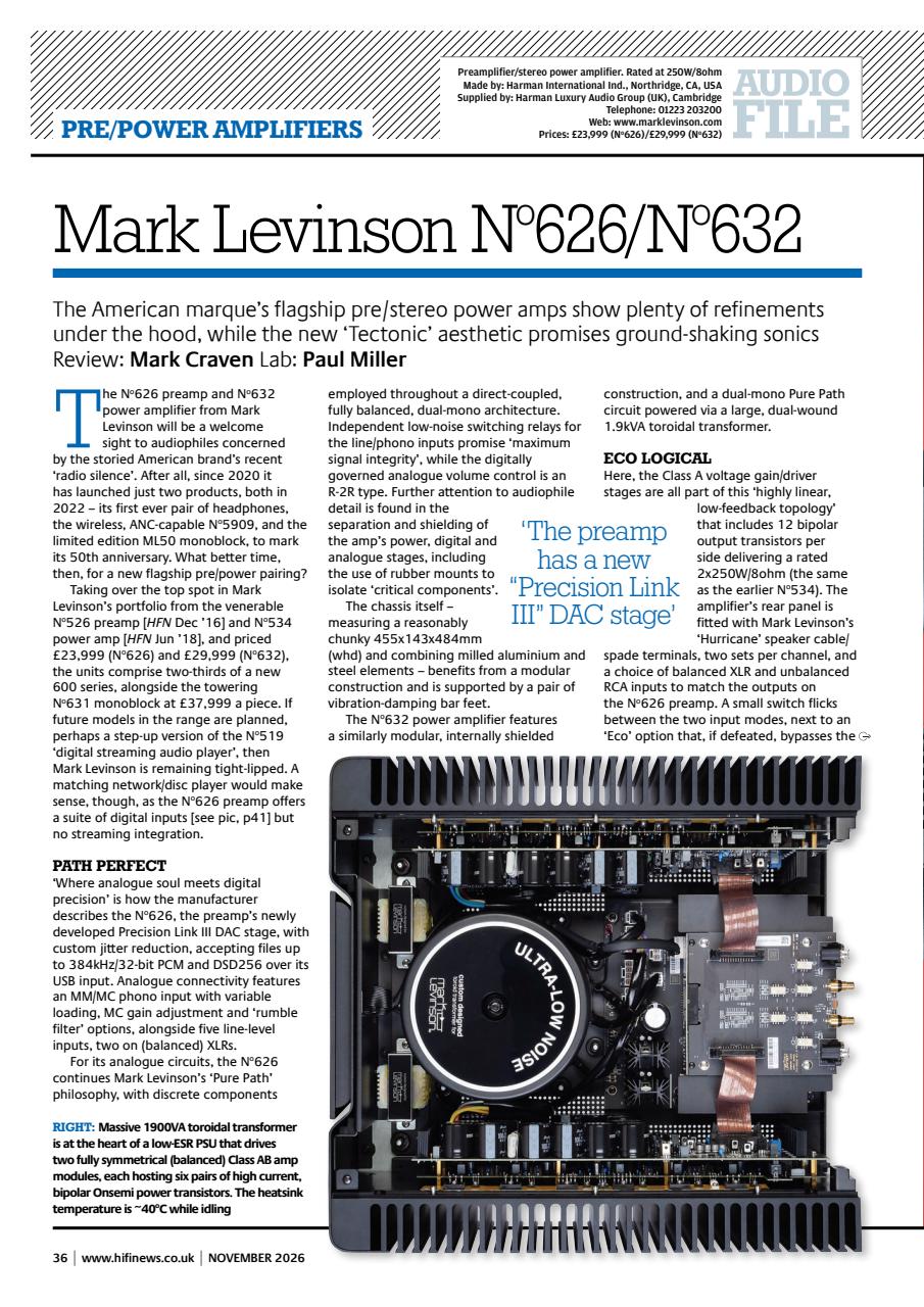 Hi-Fi News Preview Pages