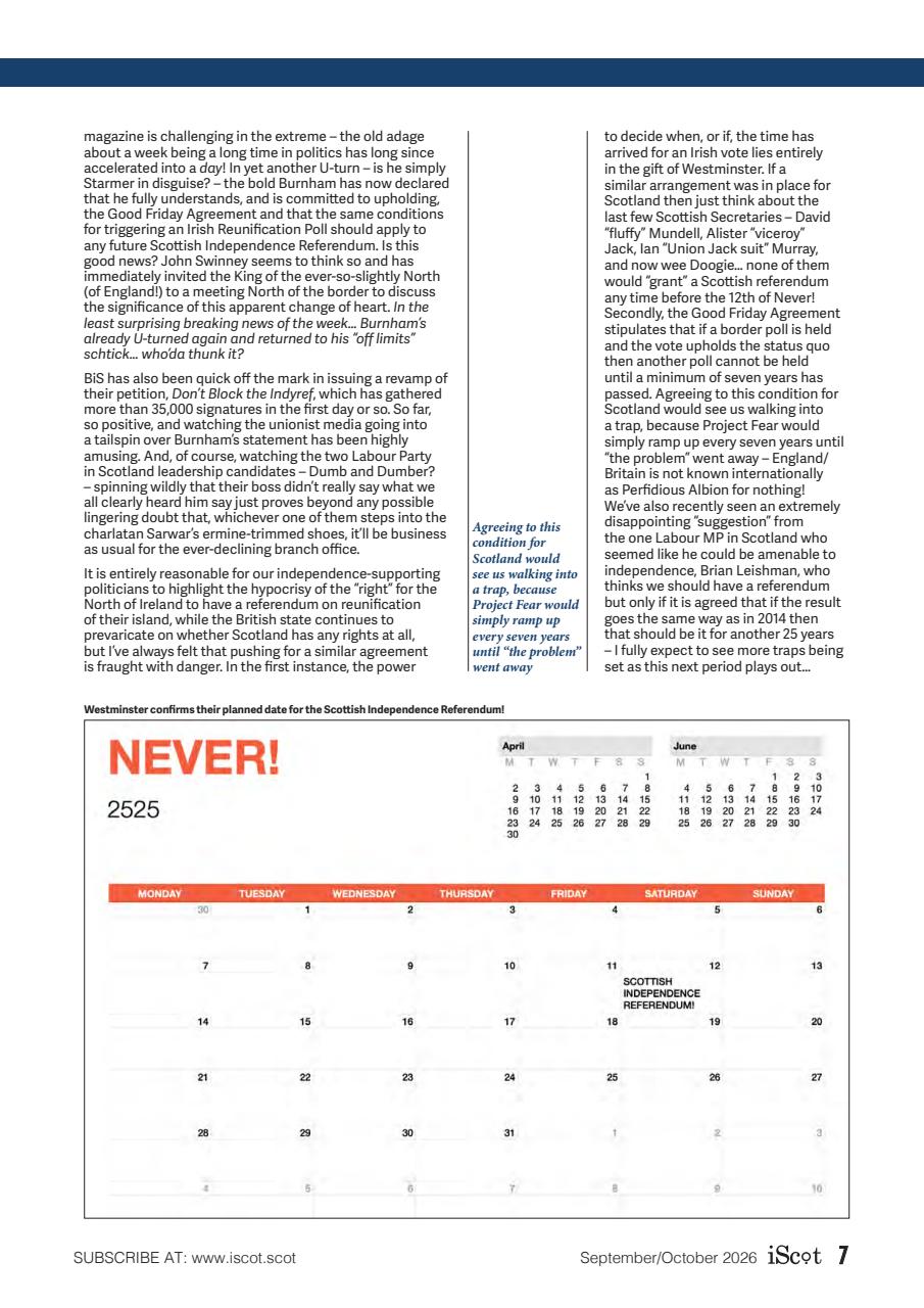 iScot Magazine Preview Pages