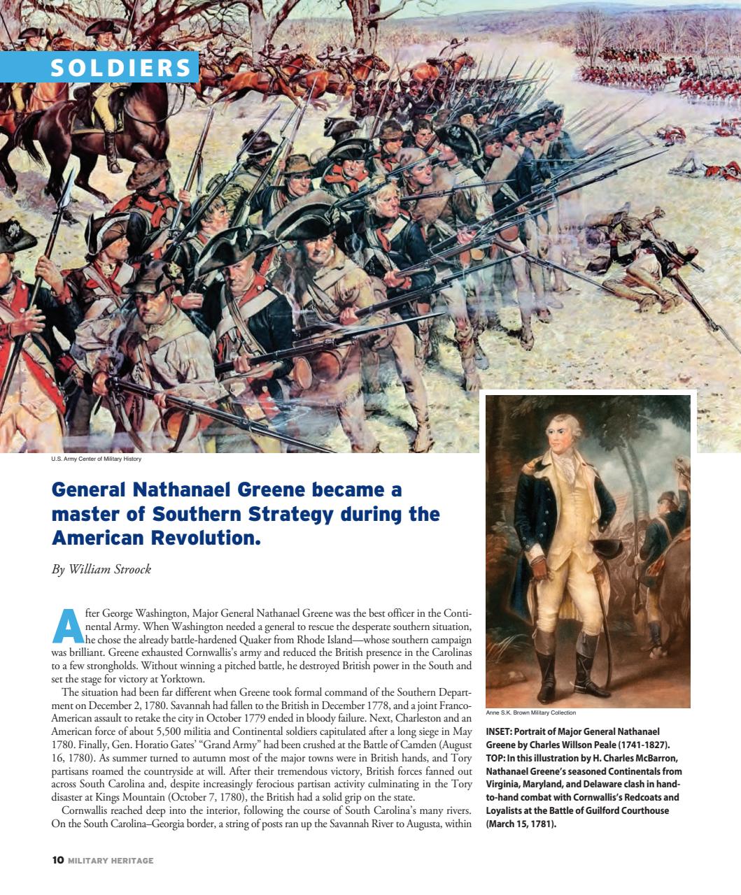 Military Heritage Preview Pages